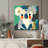 Malen nach Zahlen Illustration Koala